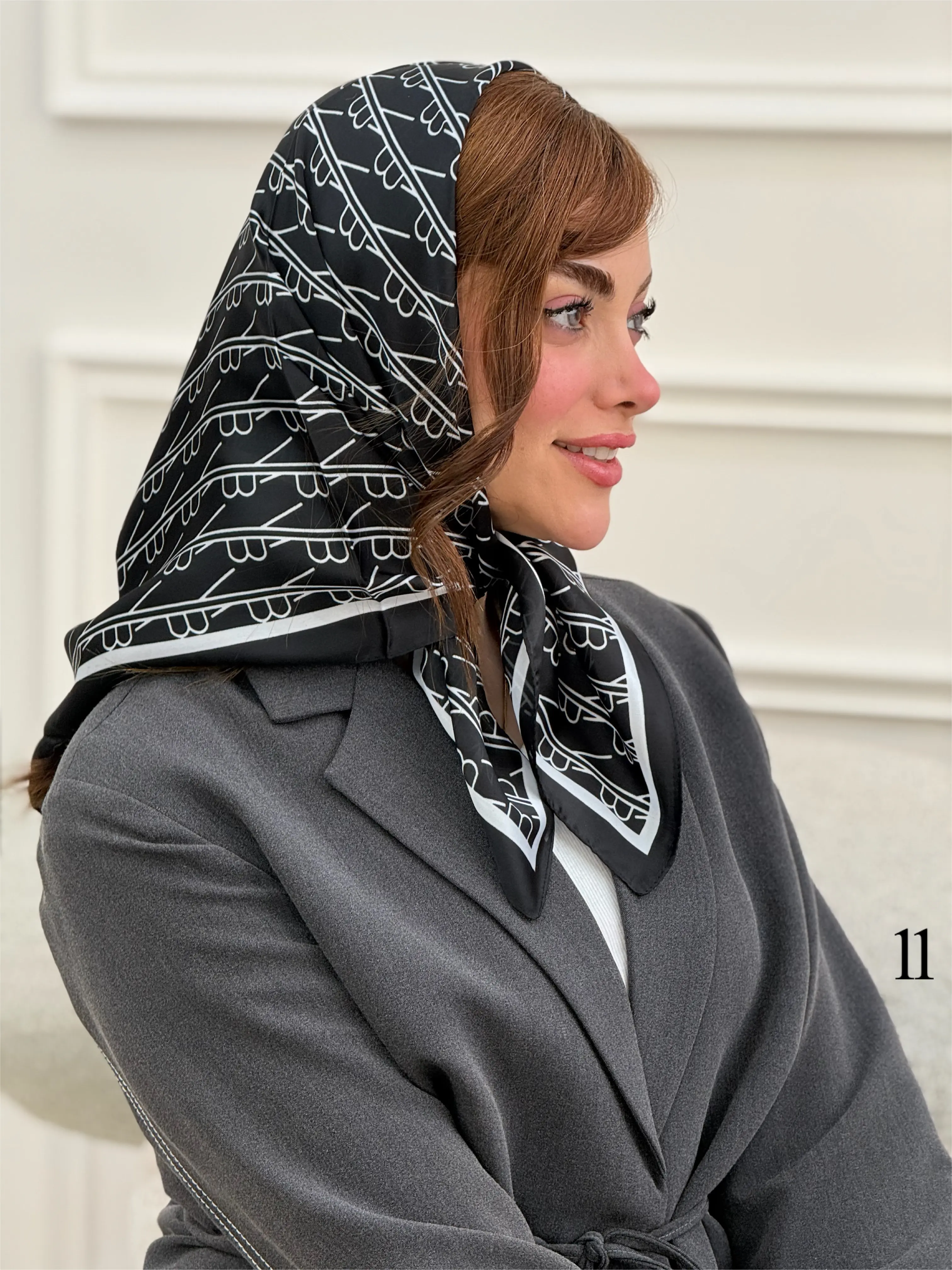 مینی اسکارف حریر ابریشم
